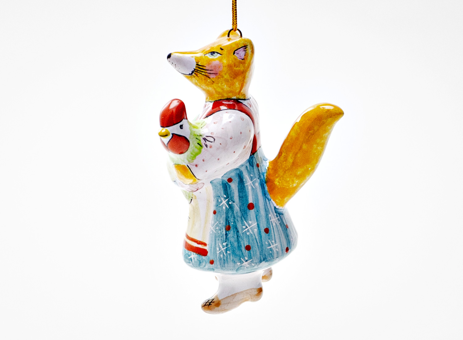 Елочная игрушка Лисичка