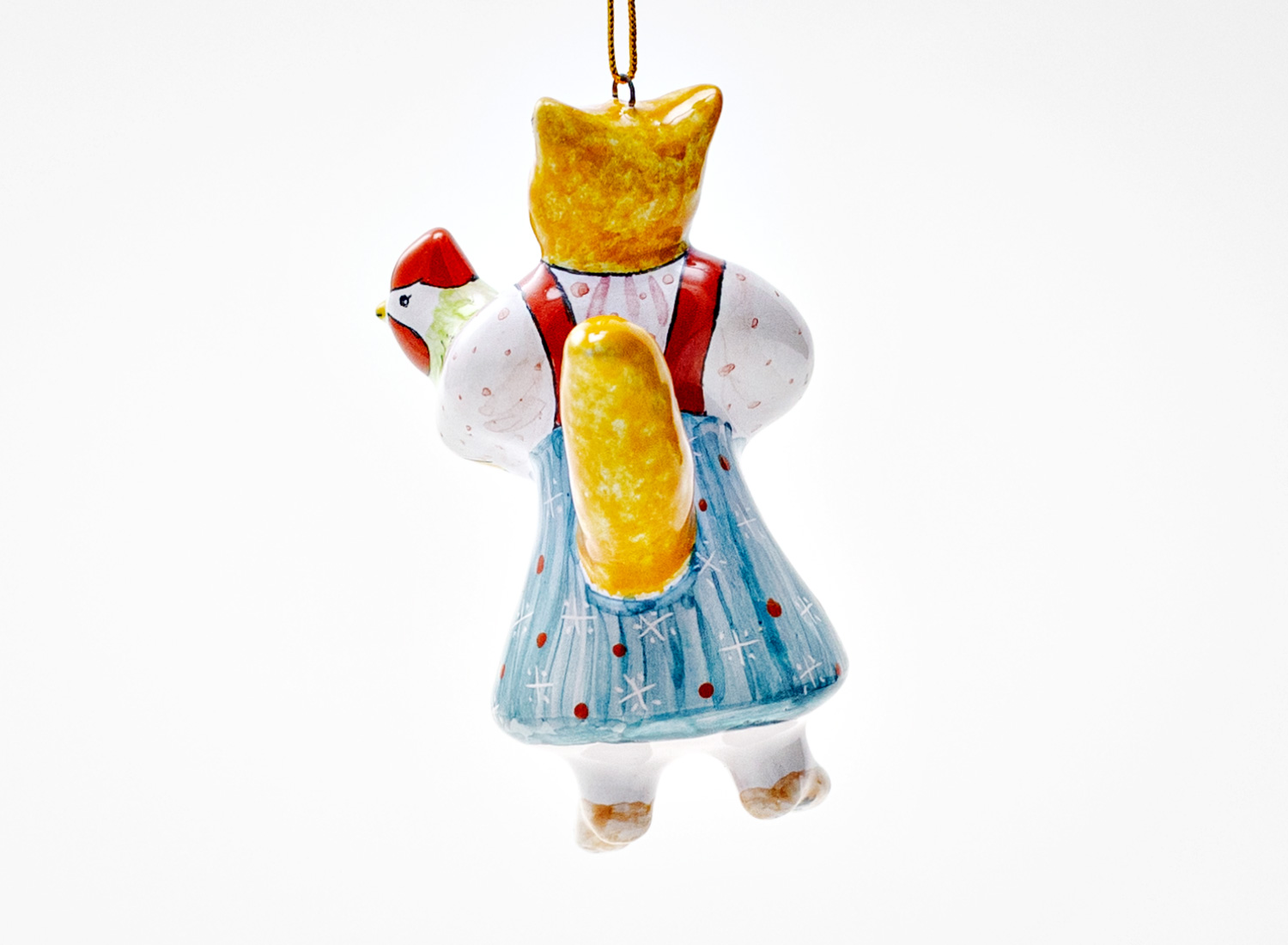 Елочная игрушка Лисичка