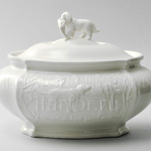 Пряничница Рельеф Охотничий Ivory