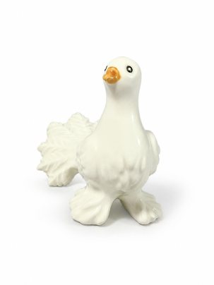 Елочная игрушка Голубка 60 x 50 мм.