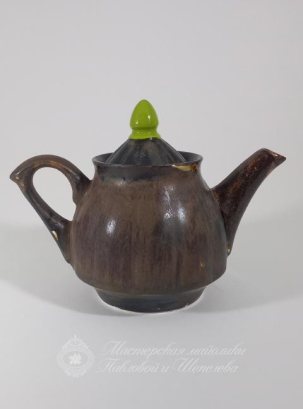 Чайник малый С тыквенным рельефом 125 x 180 мм.