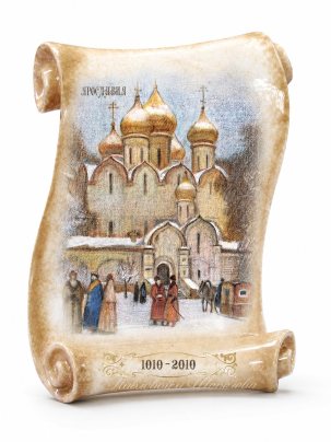Свиток большой Успенский собор 210 x 270 мм.