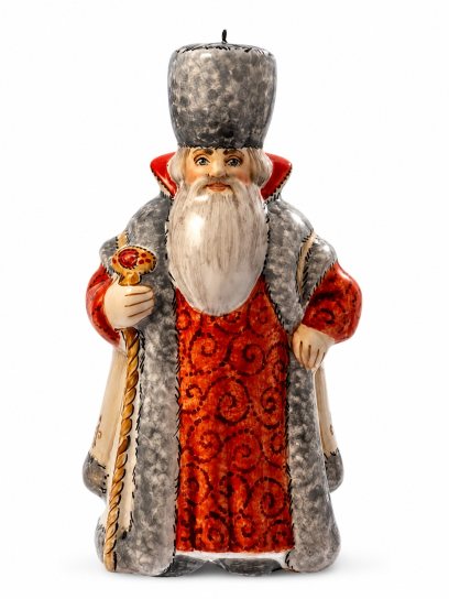 Елочная игрушка «Боярин» Майолика. 70 x 125 мм.