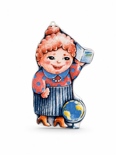 Елочная игрушка «Учитель» Майолика
