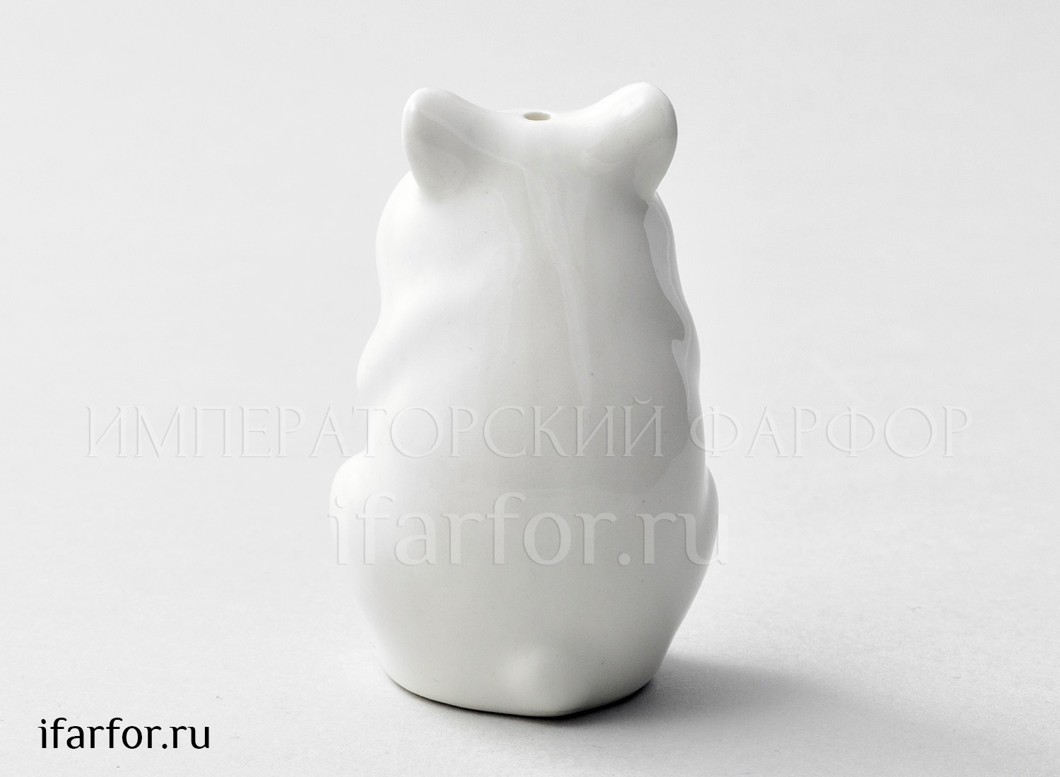 Солонка «Хомяк» Форма: Хомяк. Фарфор. 42 x 66 мм.