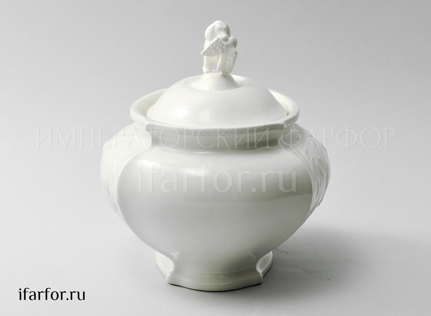 Пряничница «Рельеф Охотничий Ivory» Фарфор