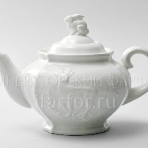 Чайник заварочный Рельеф Охотничий Ivory 840 мл.