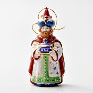 Елочная игрушка Волхв Бальтазар 50 x 105 мм.