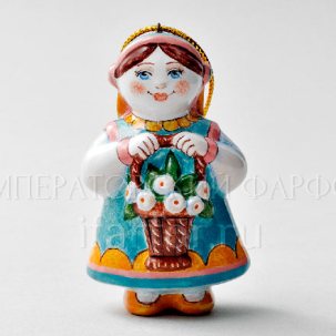 Елочная игрушка Май 50 x 85 мм.
