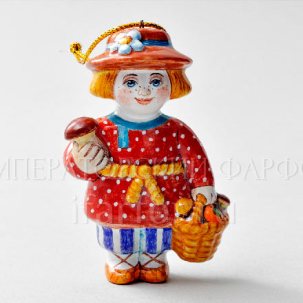 Елочная игрушка Сентябрь 60 x 90 мм.