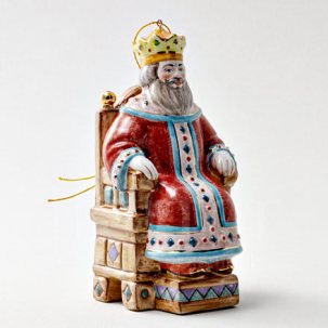 Елочная игрушка Царь Салтан Сказка о царе Салтане. Царь Салтан 75 x 150 мм.