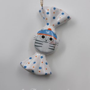 Набор елочных игрушек Конфета Леденец