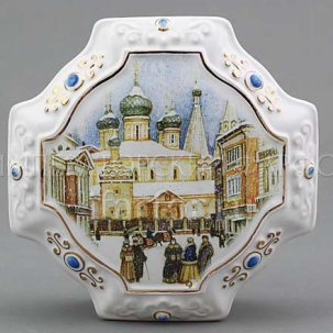 Шкатулка Ярославль Рельефная 160 x 65 мм.